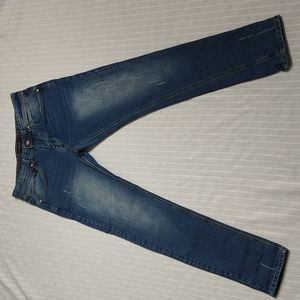 Burger Women Slim Blue Jeans